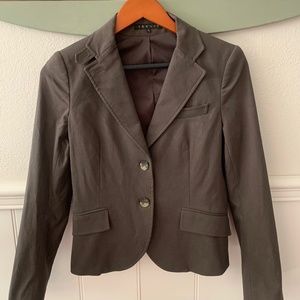 THEORY chocolate brown staple blazer (never worn)🤎